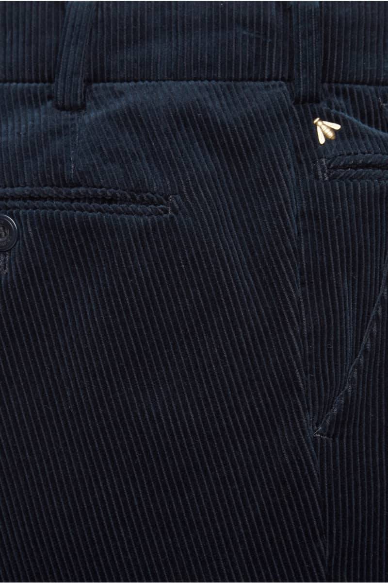 Meyer Pantalone blu meyer in velluto a coste luxury modern fit Latest stili