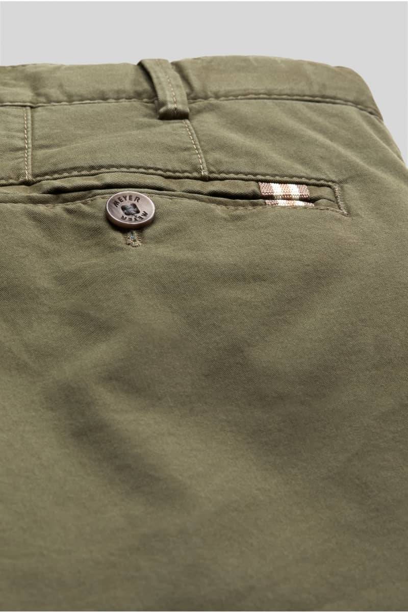 Meyer Pantalone verde oliva meyer in cotone fairtrade modern fit Discount Store per i nuovi prodotti