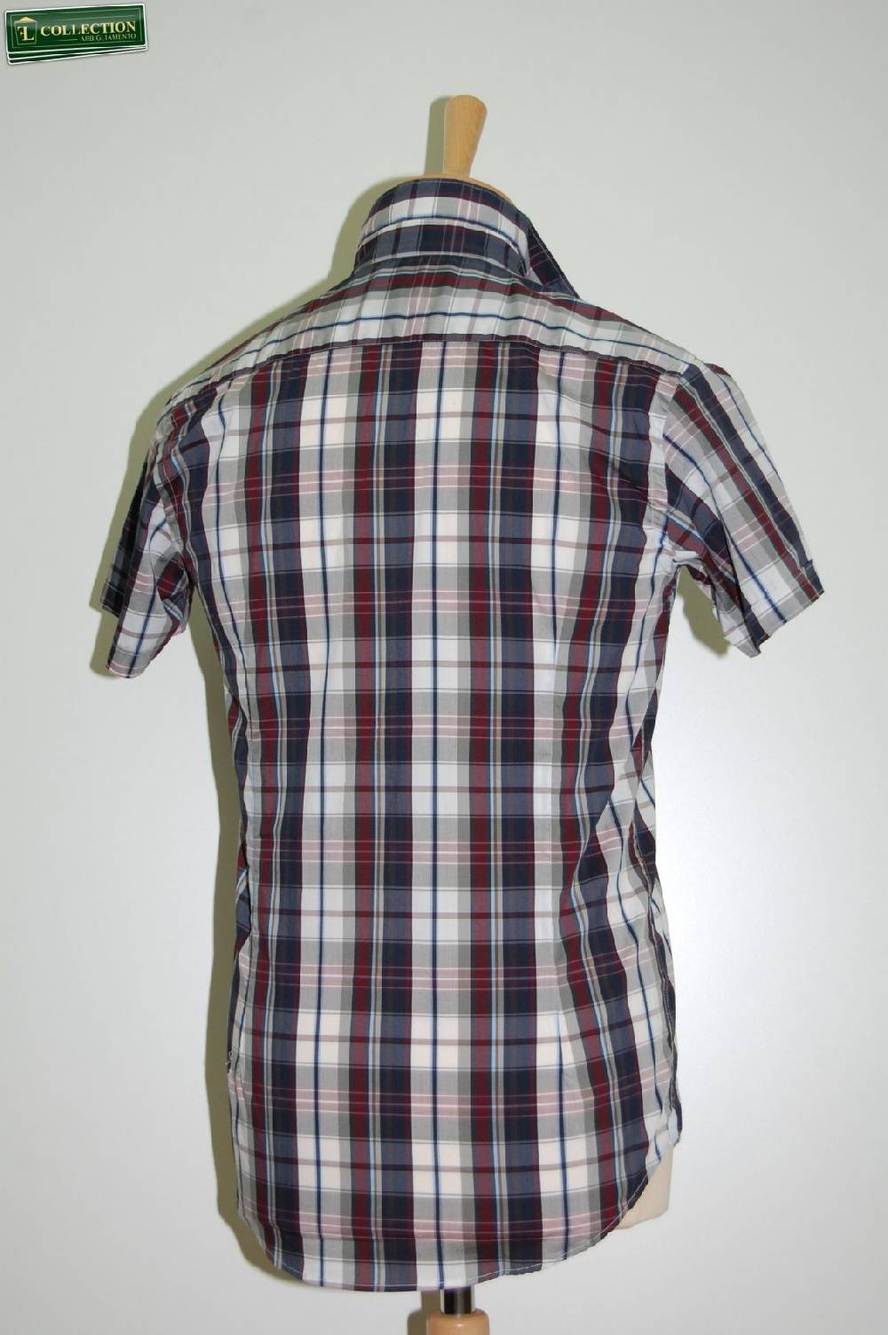 Era Milano Camicia slim fit a quadri Era Milano Super sconto