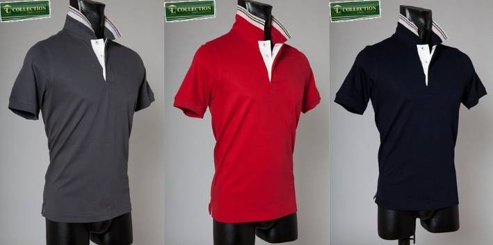 Bramante Polo t shirt bramante slim fit tre colori Limitato a 3 giorni