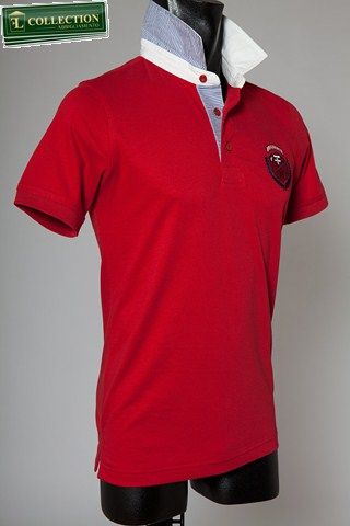 Bramante Polo cotone stretch bramante tre colori Esporta salva
