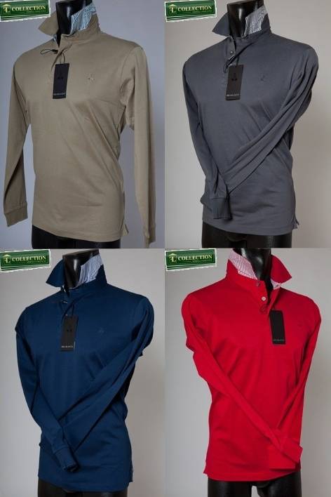 Bramante Polo bramante cotone in quattro colori Black Friday Prezzi