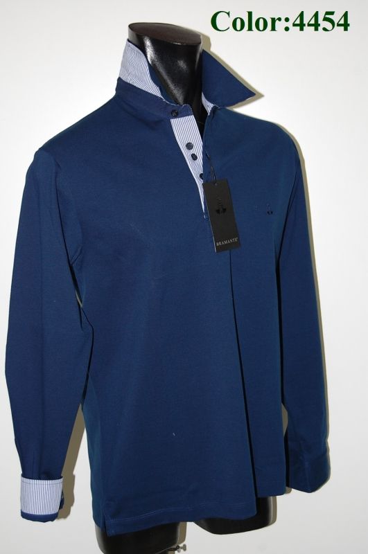 Bramante Polo maglia t shirt moda uomo bramante In vendita