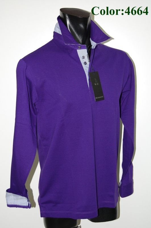 Bramante Polo maglia t shirt moda uomo bramante In vendita