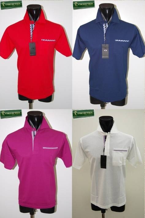 Bramante Polo t shirt maglia moda uomo bramante