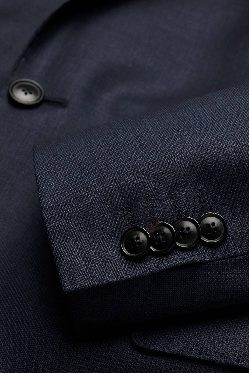 Digel Abito blu napoli digel drop quattro corto in lana vitale barberis canonico Nuovo