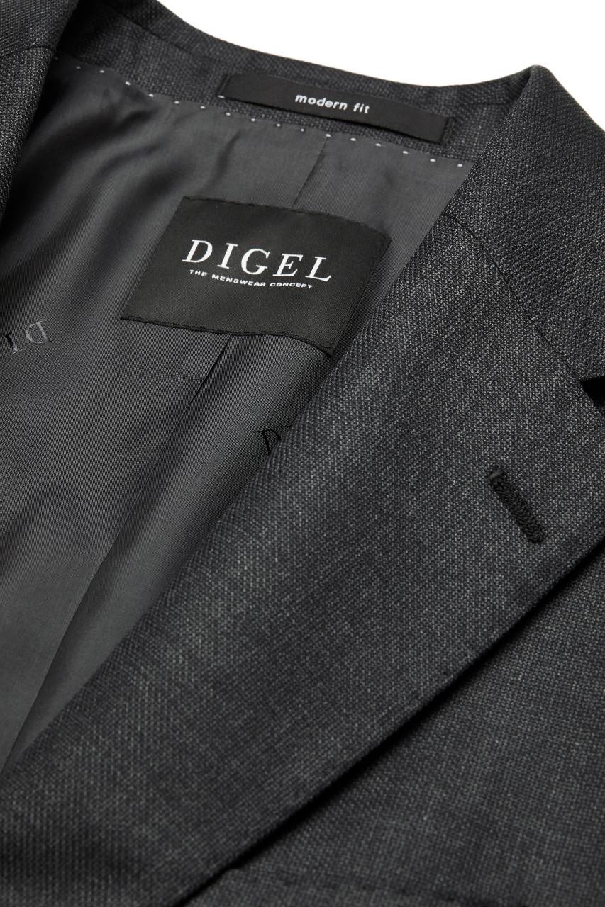 Digel Abito grigio scuro digel drop sei modern fit in lana vitale barberis canonico Vendita