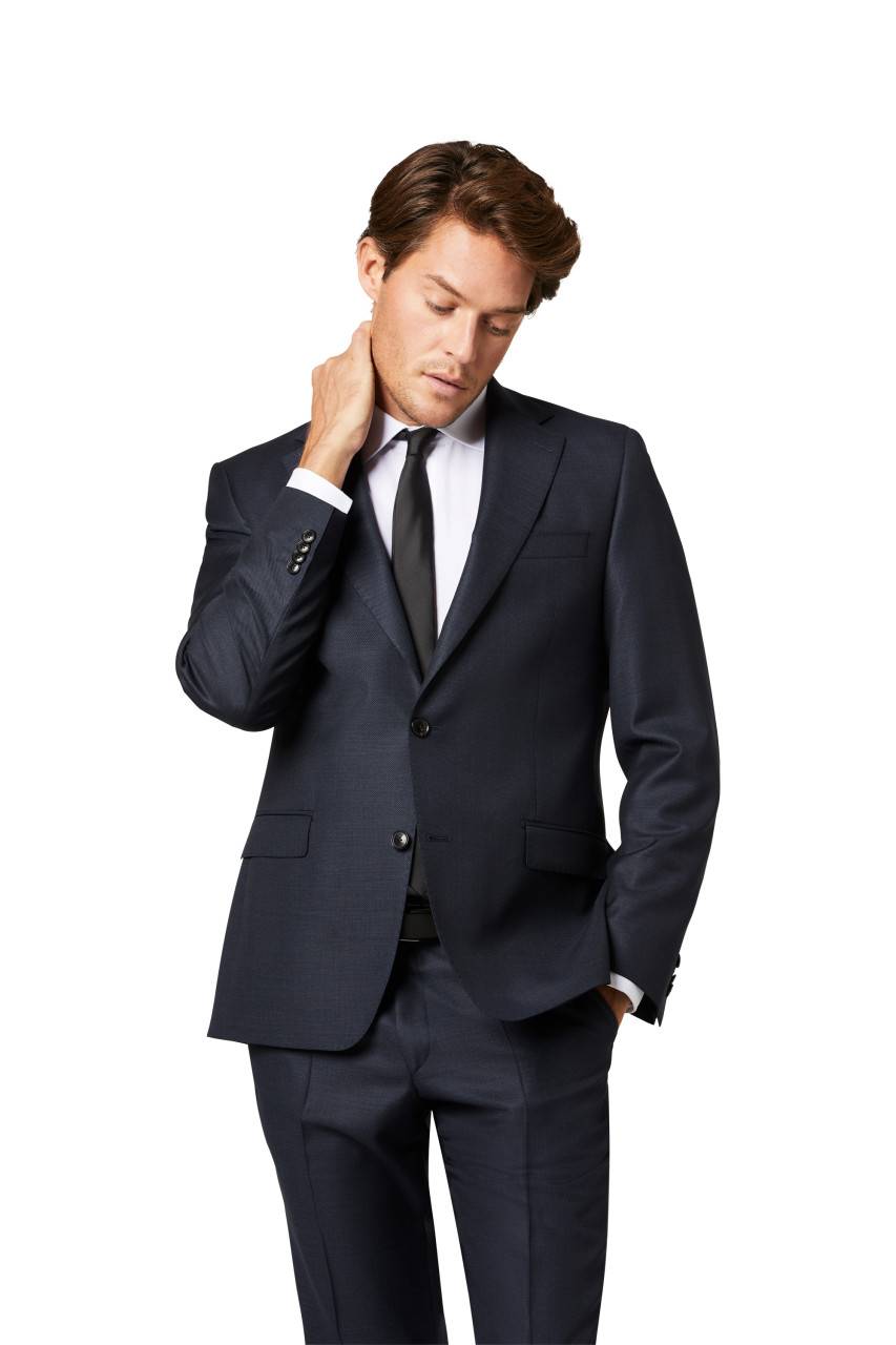 Digel Abito blu digel drop sei modern fit in lana vitale barberis canonico