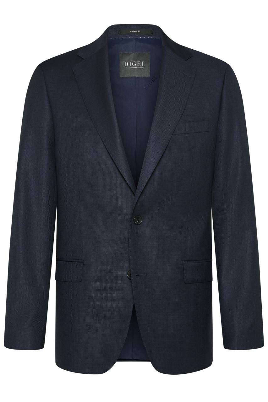 Digel Abito blu digel drop sei modern fit in lana vitale barberis canonico Spedizione Gratuita
