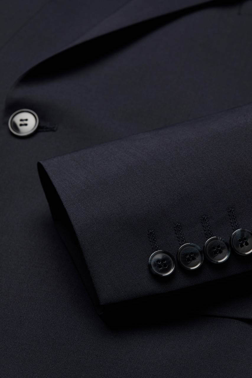 Digel Abito blu digel slim fit doppiopetto misto lana bi-stretch Pezzi Unici