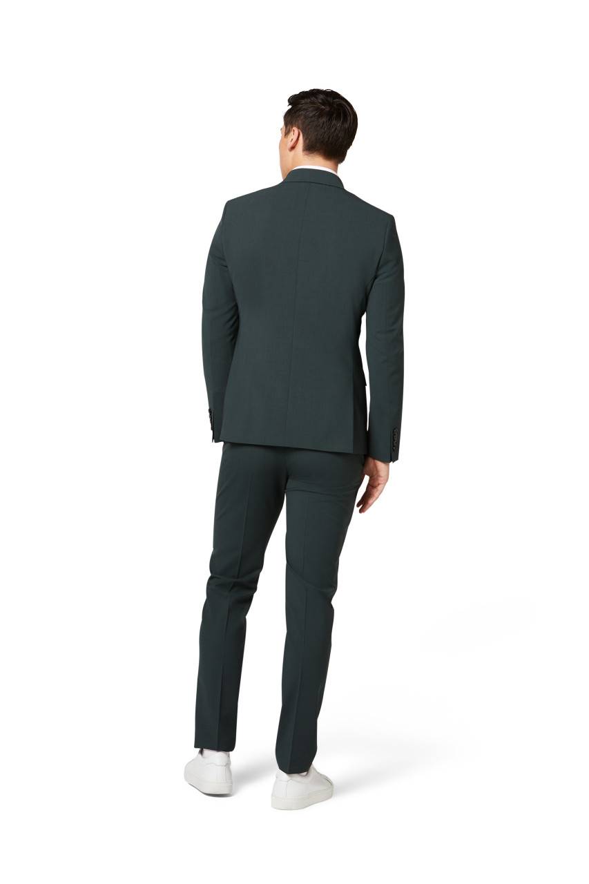 Digel Abito verde digel slim fit doppiopetto misto lana bi-stretch Soddisfazione Garantita