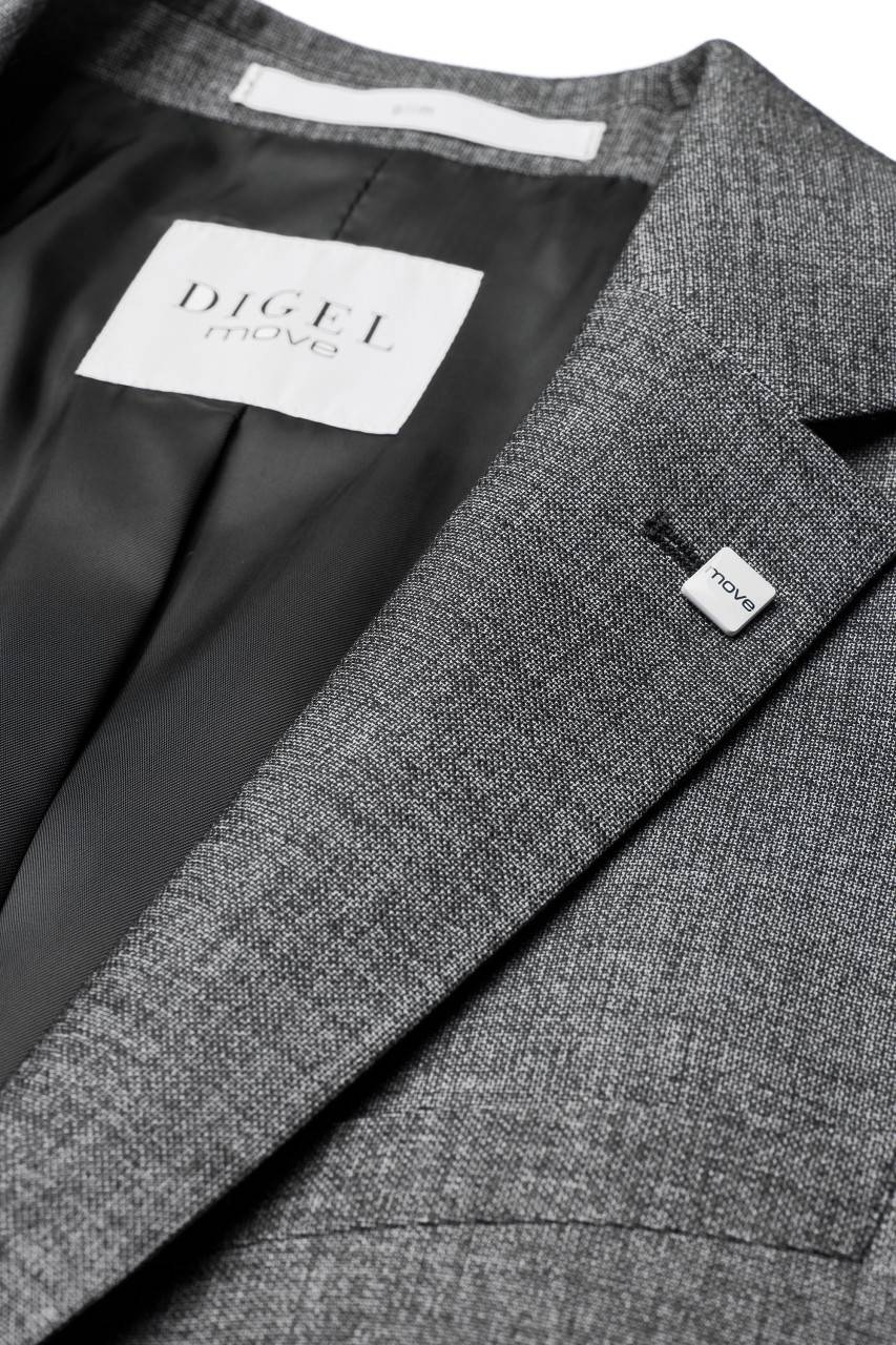 Digel Abito digel grigio scuro slim fit hyperstretch Affare Del Giorno
