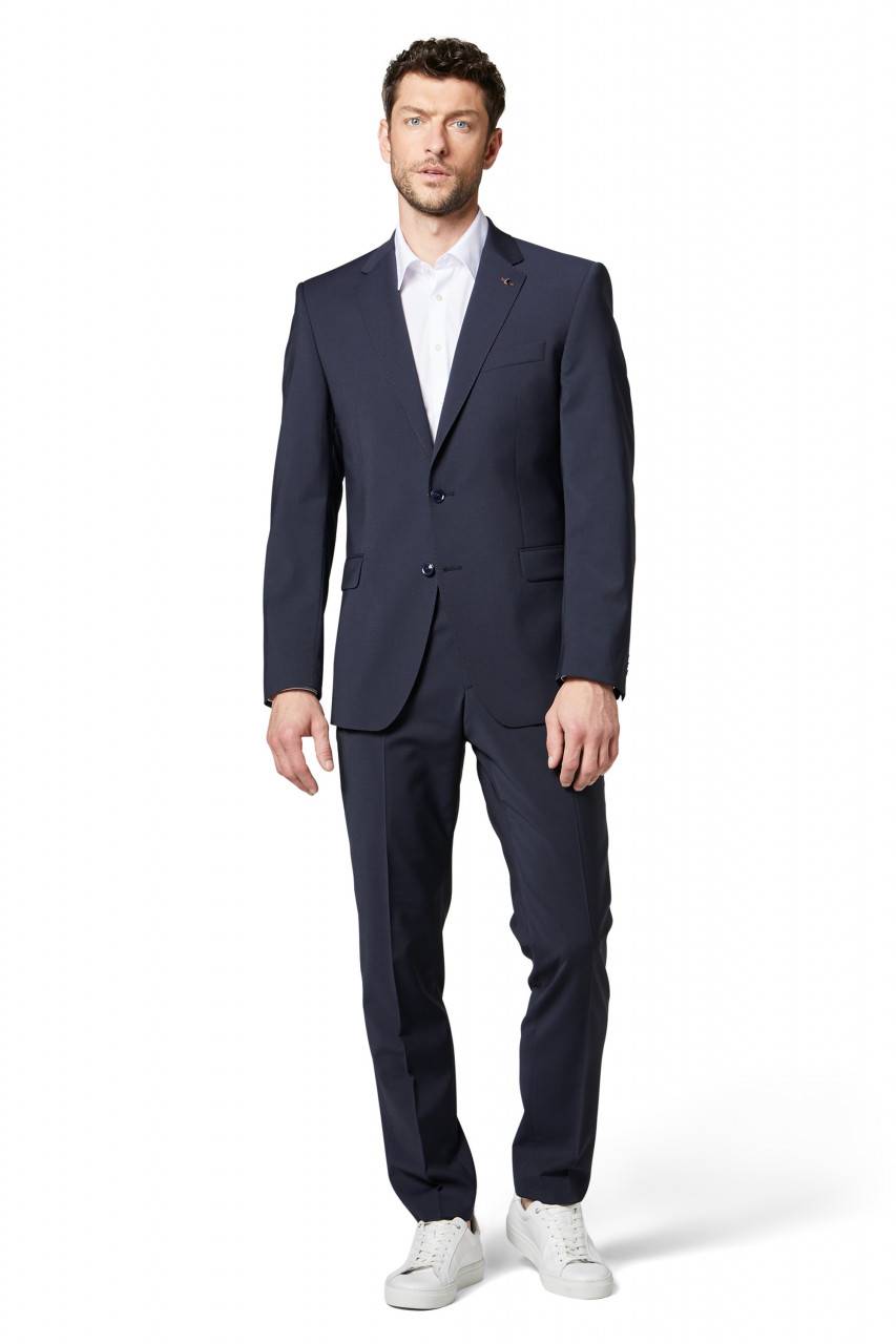 Digel Abito drop quattro digel blu in lana stretch easywool Convenienza