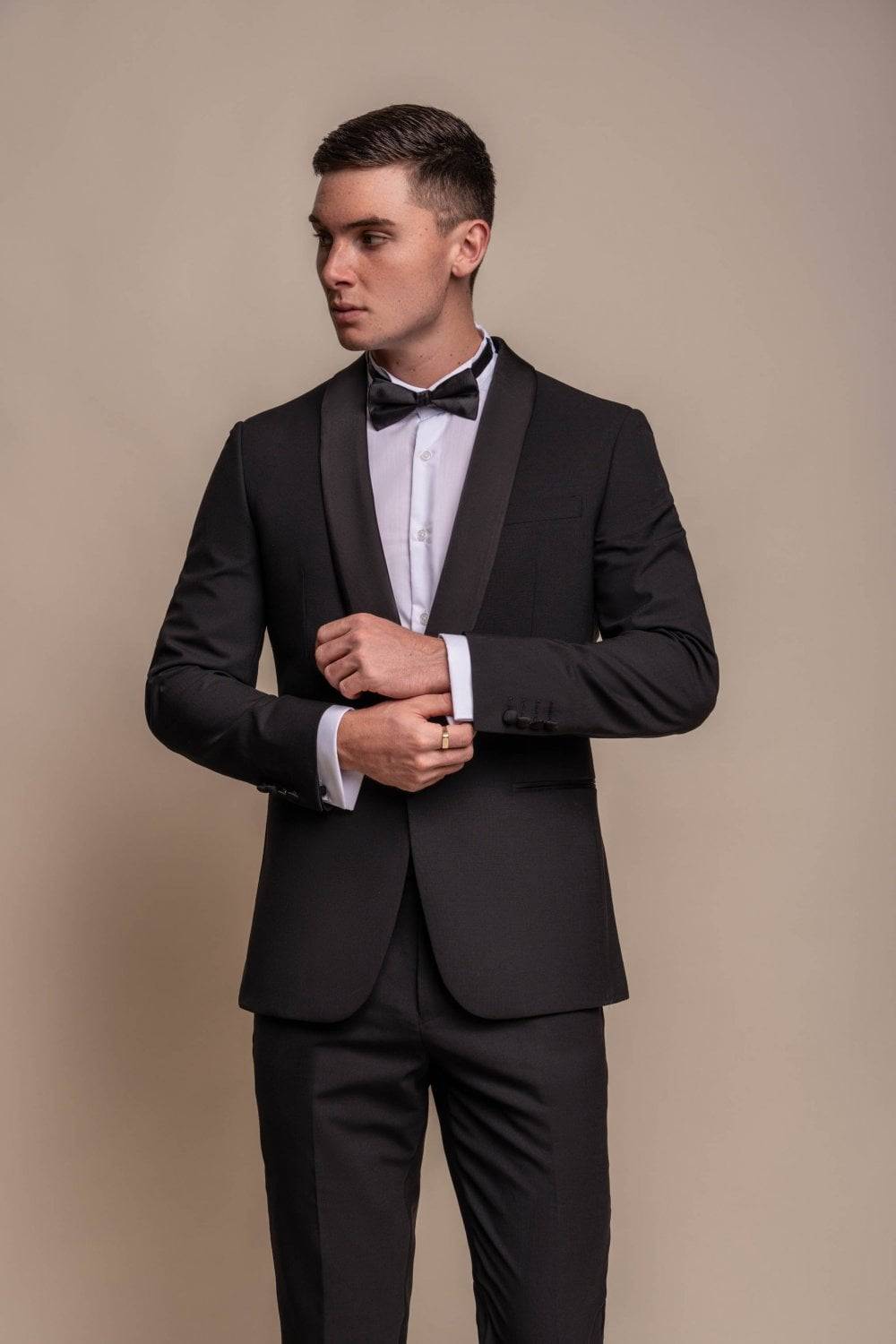 House of Cavani Smoking cavani slim fit lana stretch