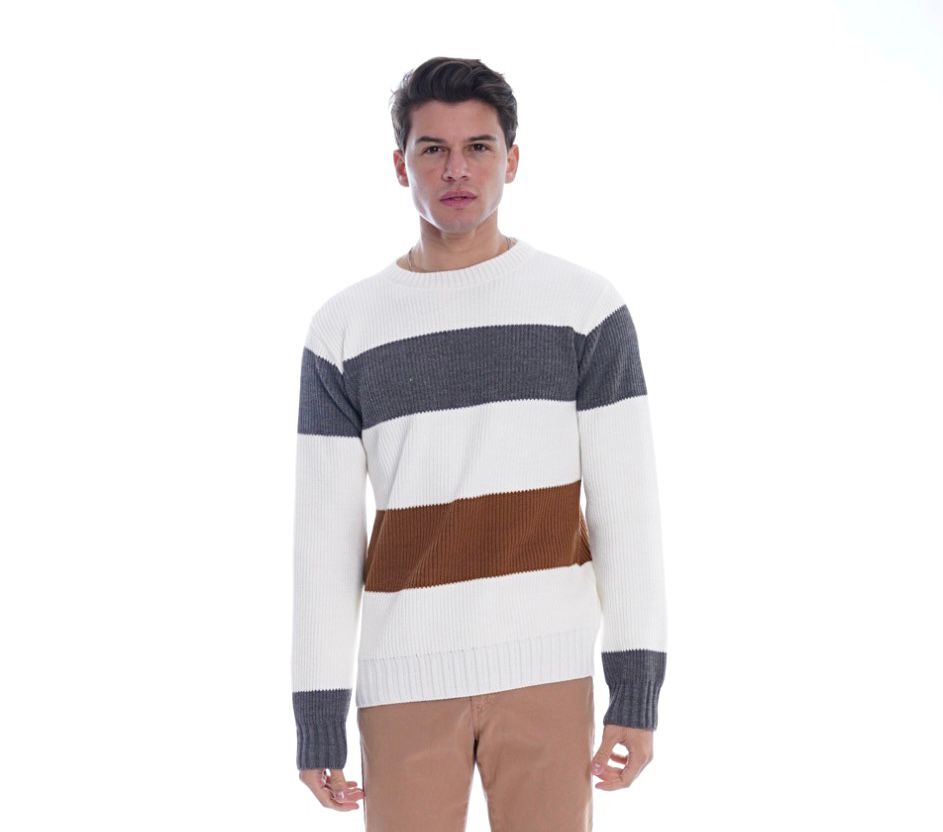 Manuel Garcia Girocollo a righe manuel garcia in misto lana Shopping online