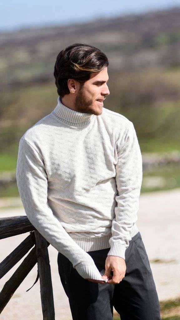 Manuel Garcia Dolcevita manuel garcia panna intarsio unito Cyber Monday