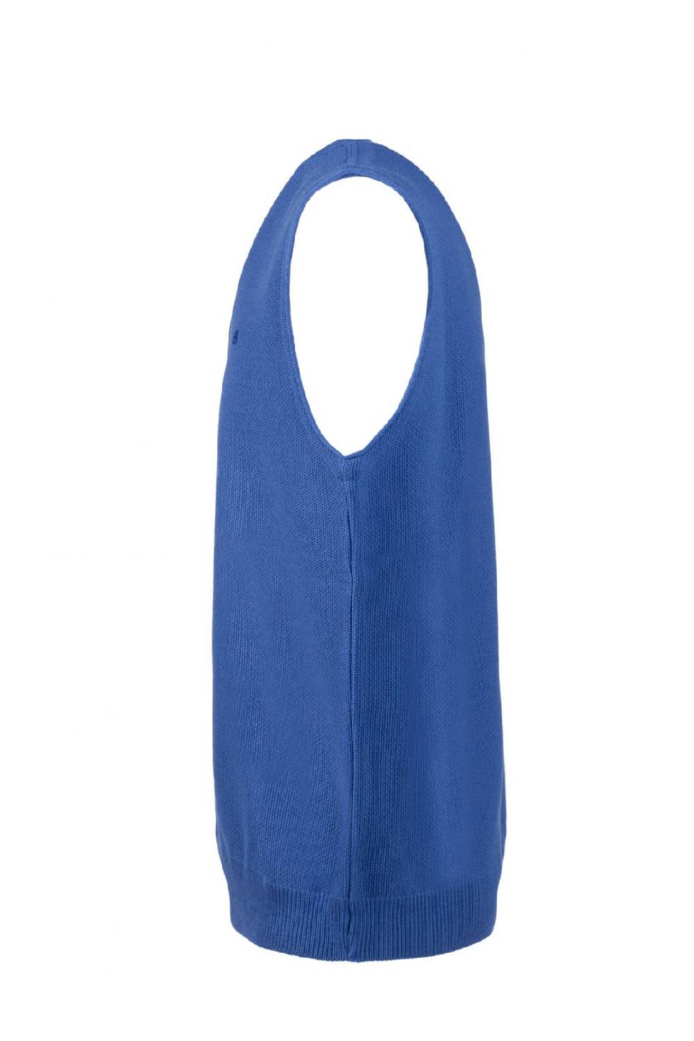 Green Coast Gilet azzurro con scollo a v green coast modern fit Offerta Giorno del Papà