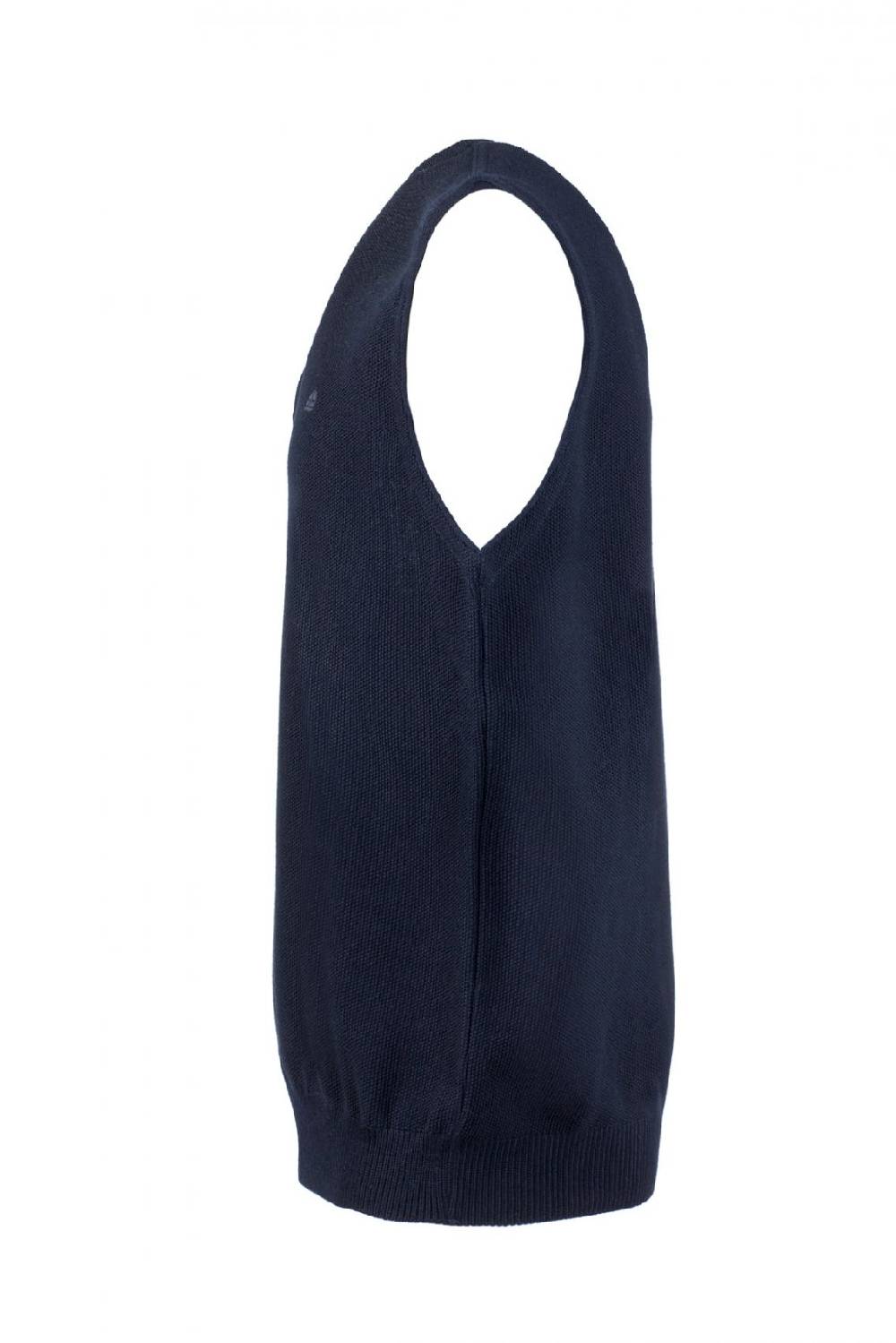 Green Coast Gilet blu con scollo a v green coast modern fit Offerta Anniversario