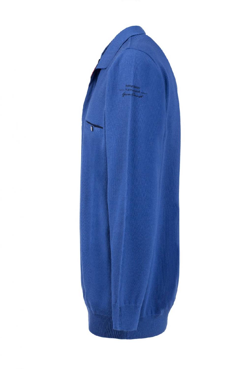 Green Coast Polo azzurra green coast modern fit filato nautico idrorepellente Online Outlet