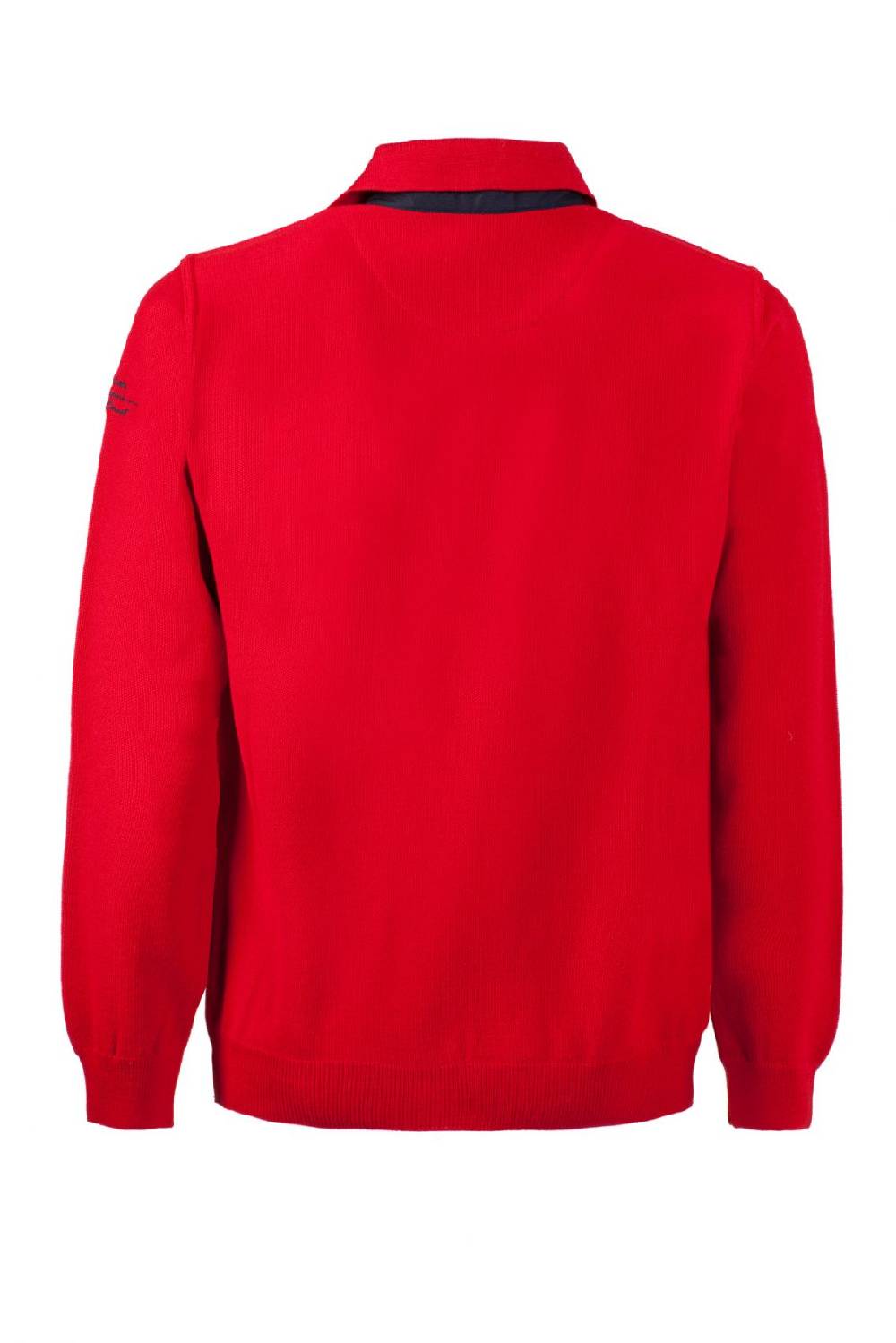 Green Coast Polo rossa green coast modern fit filato nautico idrorepellente Offerta temporanea