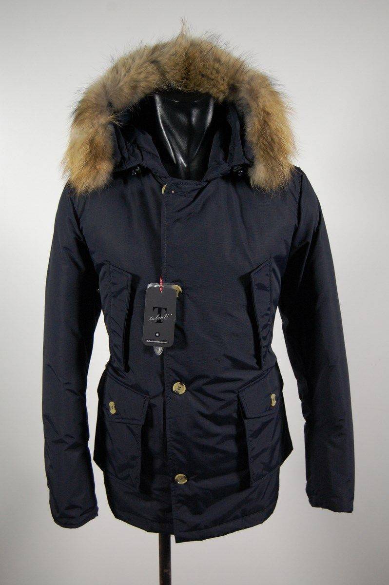 Talenti Giaccone modello woolrich in vera piuma d'oca Liquidazione