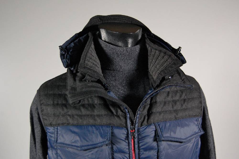 Talenti Gilet smanicato blu in piuma talenti Sconti VIP