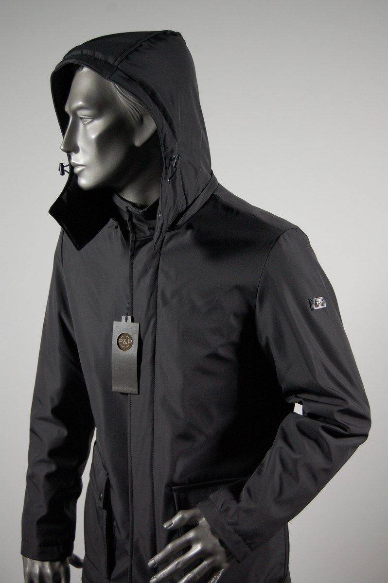 Projects & People Giaccone parka taglio elegante accoppiato con cappuccio due colori Prezzo basso