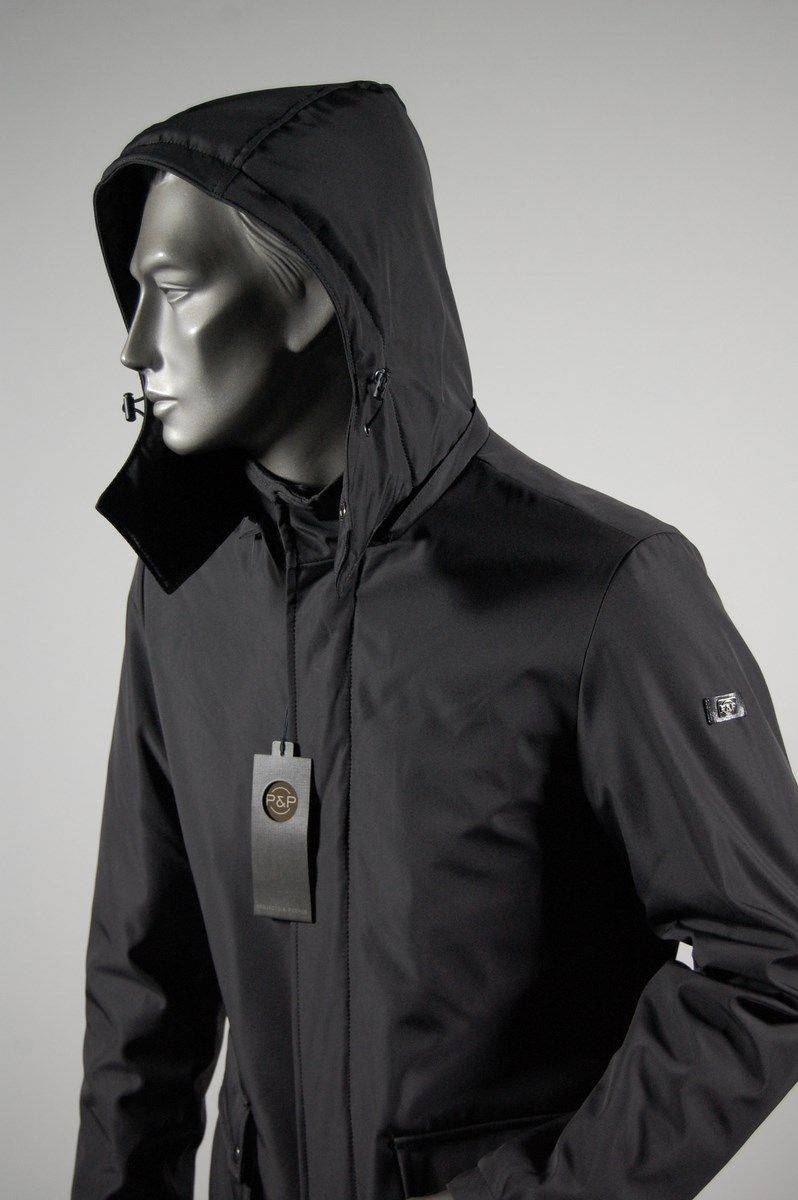 Projects & People Giaccone parka taglio elegante accoppiato con cappuccio due colori Prezzo basso