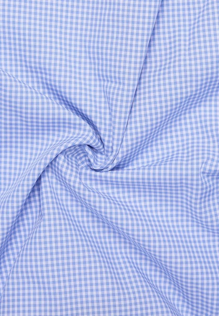 Eterna Camicia eterna a quadretti celeste modern fit Fino al 60% di sconto