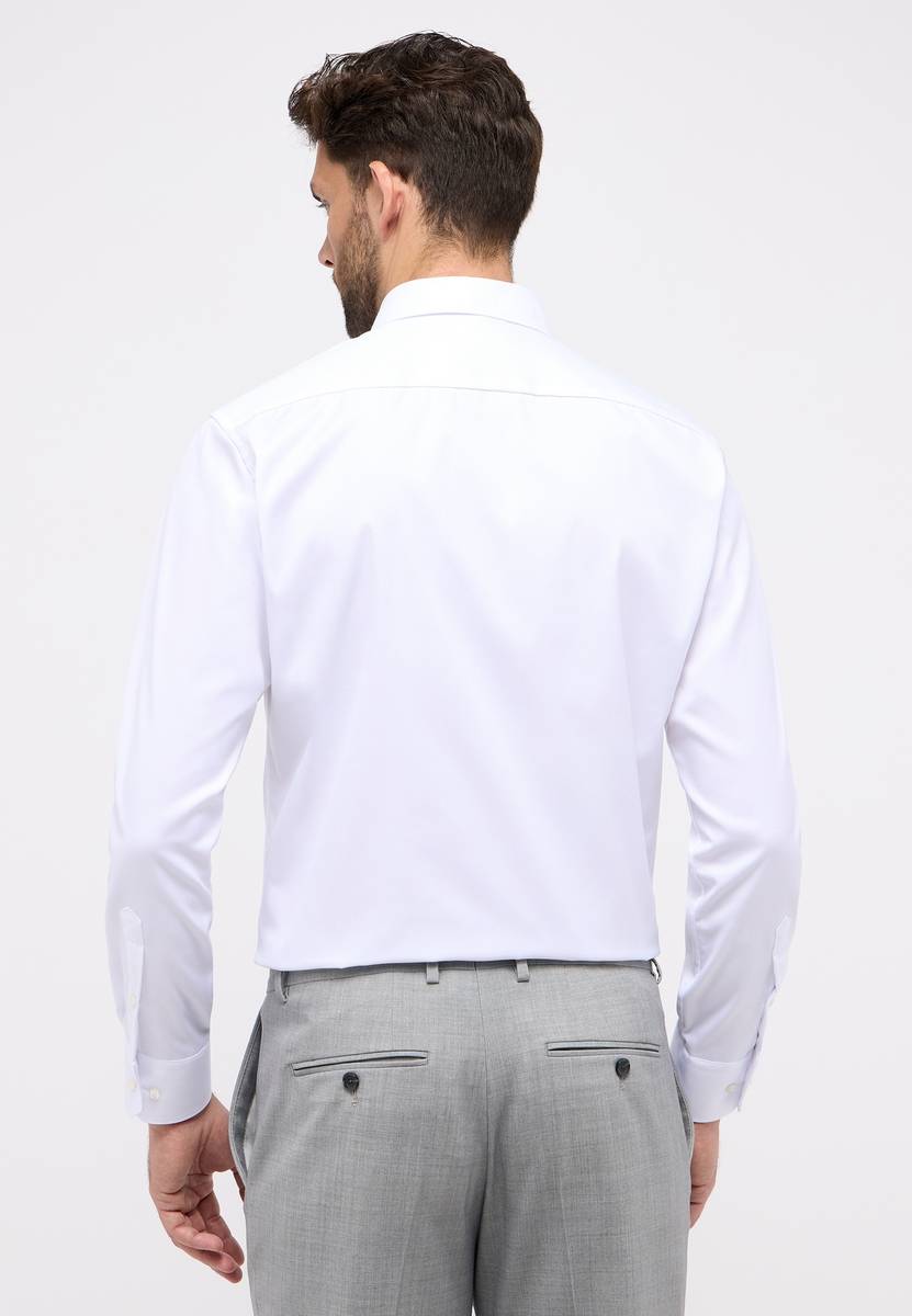 Eterna Camicia bianca eterna modern fit collo button-down Fino al 65% di sconto