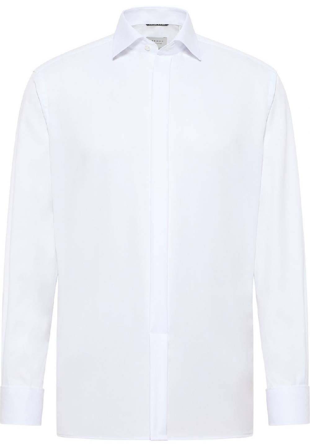 Eterna Camicia elegante eterna bianca modern fit polso doppio abbottonatura coperta Fino al 55% di sconto