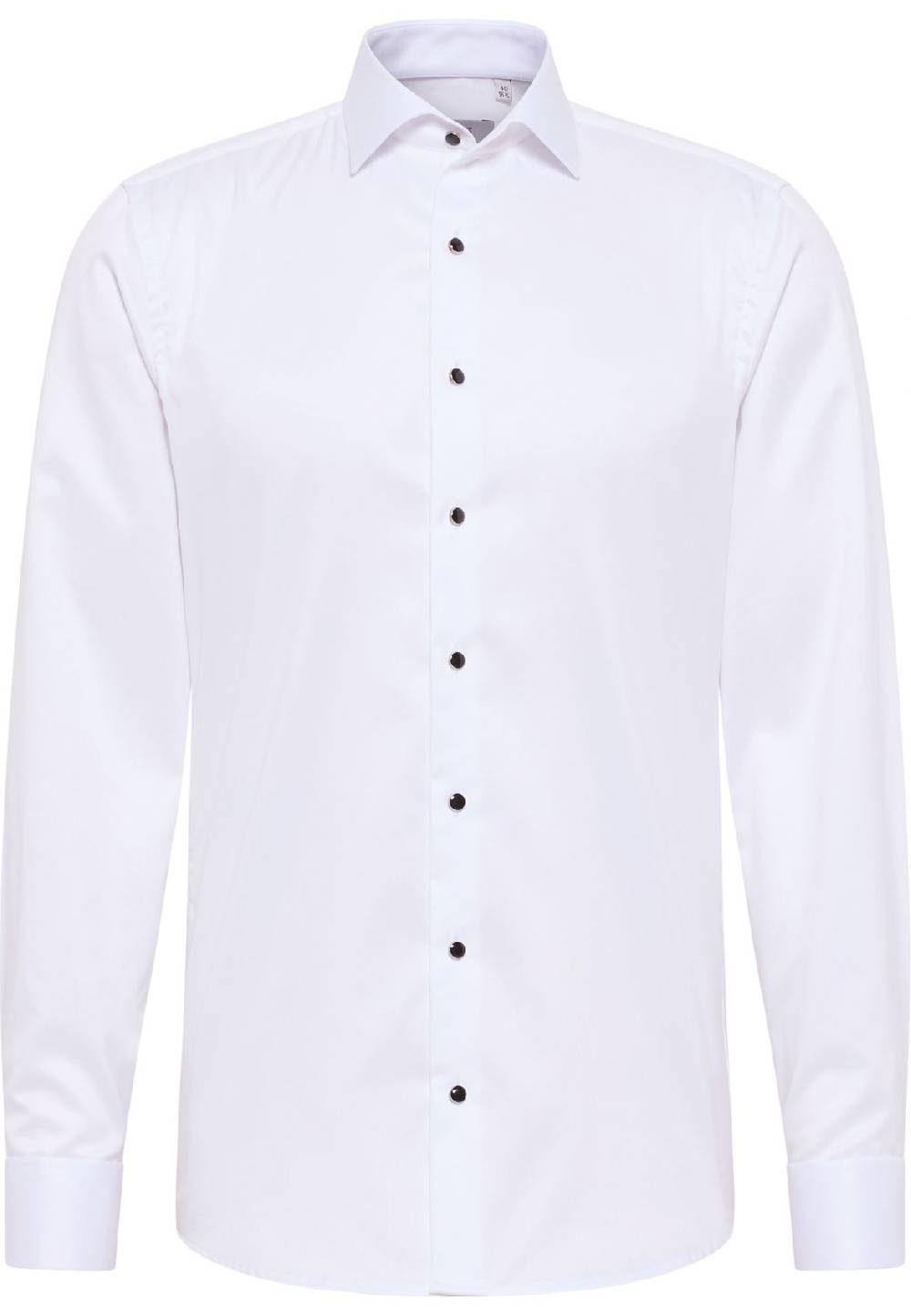 Eterna Camicia elegante eterna bianca modern fit con polso doppio Solo un giorno rimasto
