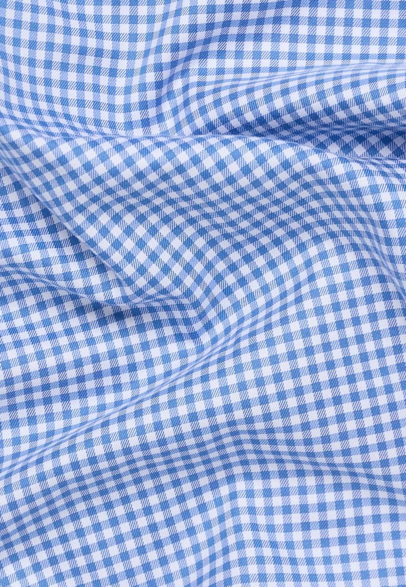 Eterna Camicia a quadretti azzurro eterna modern fit collo button-down Limitato a 3 giorni