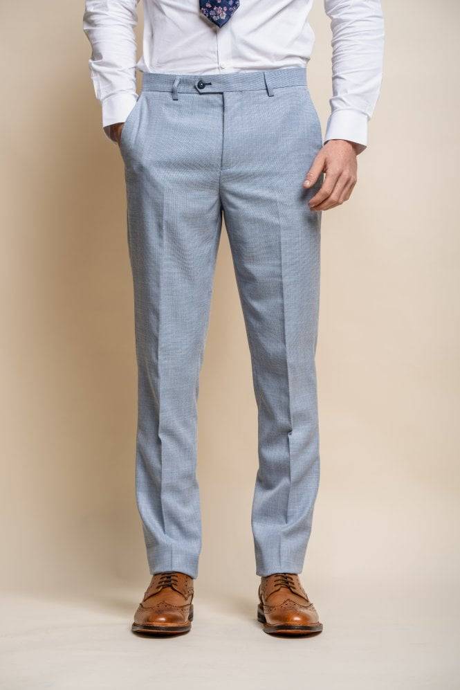 House of Cavani Abito azzurro chiaro house of cavani semi foderato stretch modern fit Acquista Ora
