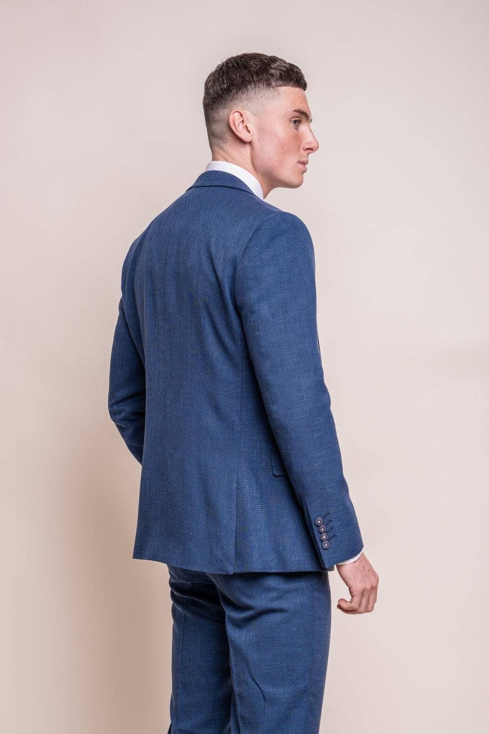 House of Cavani Abito blu house of cavani semi foderato stretch modern fit Consegna Veloce