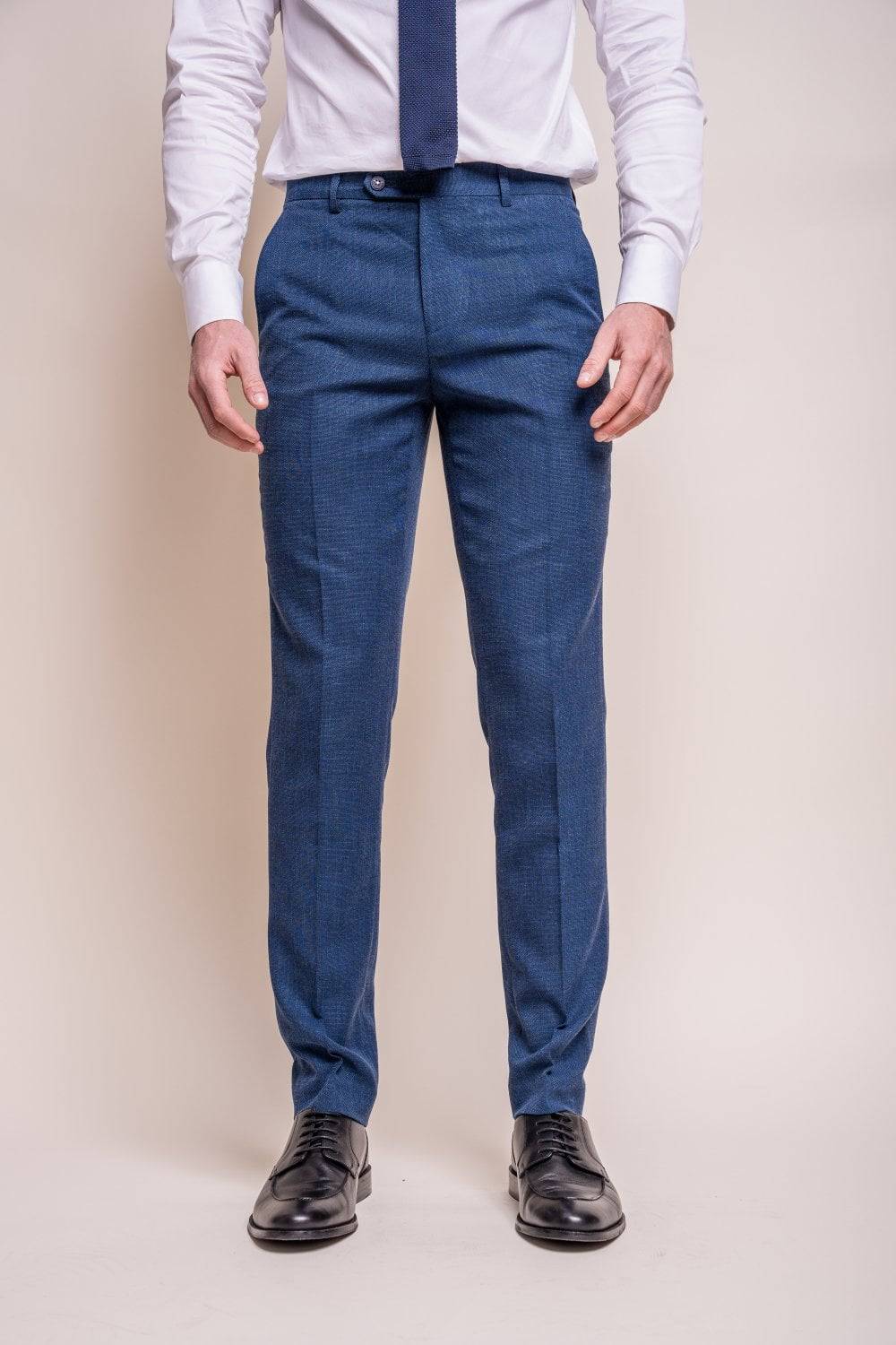 House of Cavani Abito blu house of cavani semi foderato stretch modern fit Consegna Veloce