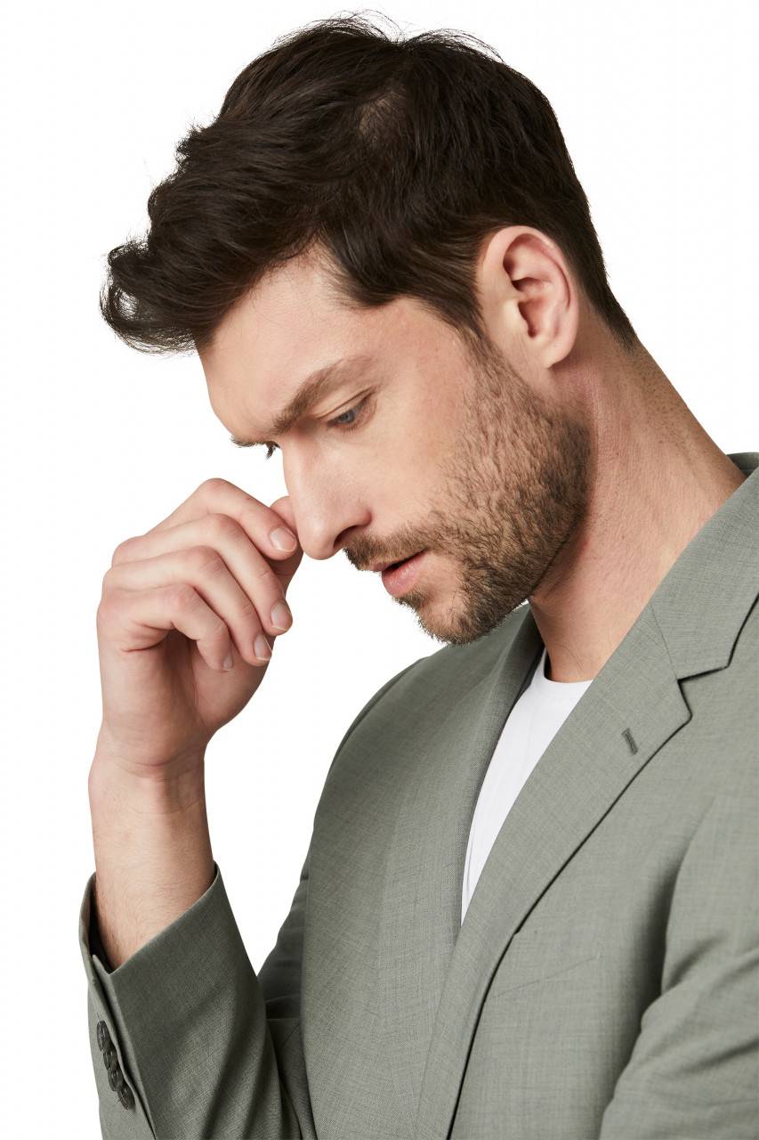 Digel Abito verde salvia digel lana stretch drop quattro comfort fit Fino Al -60%