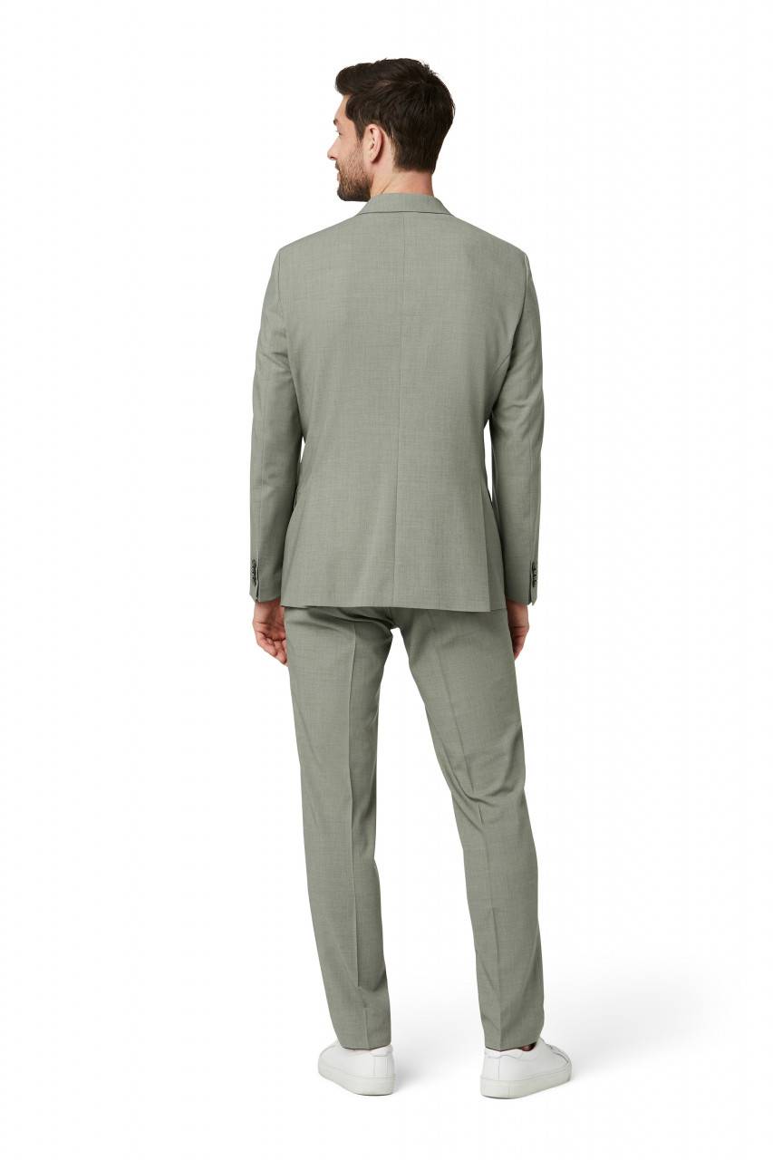 Digel Abito verde salvia digel lana stretch drop quattro comfort fit Fino Al -60%