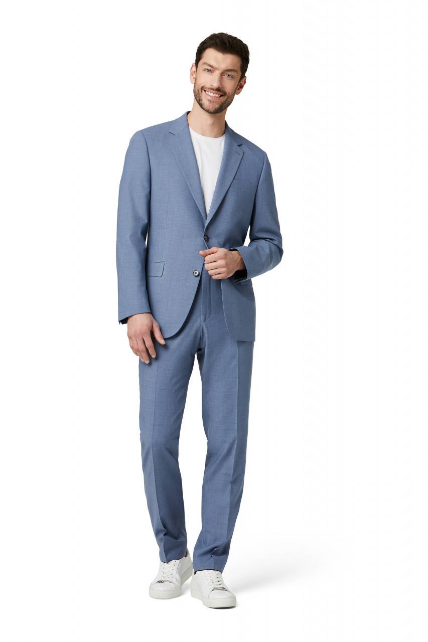 Digel Abito azzurro chiaro digel lana stretch drop quattro comfort fit Shopping Online