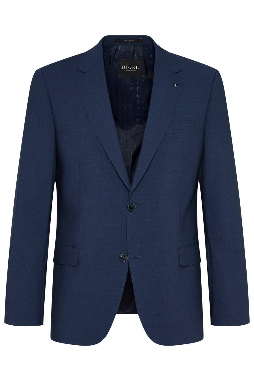 Digel Abito blu digel lana stretch marzotto drop quattro corto Sottocosto