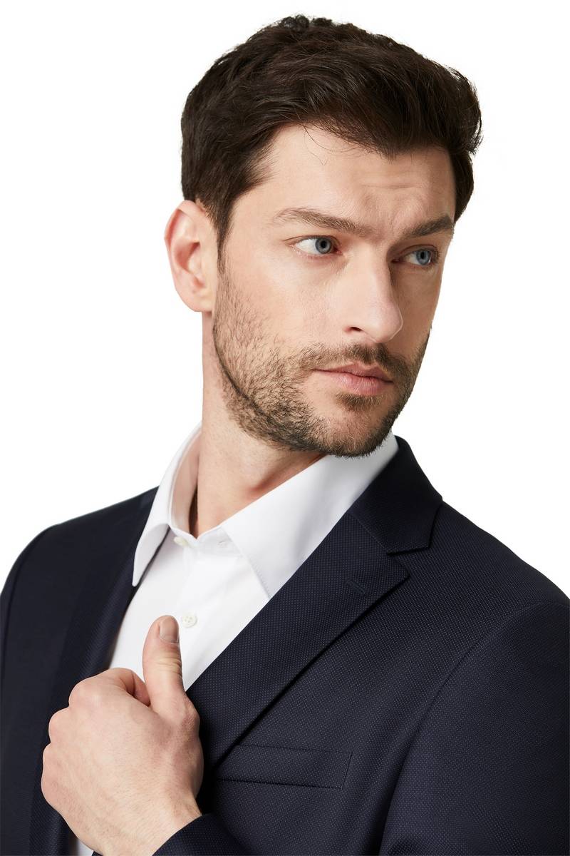 Digel Abito blu slim fit digel lana reda super 110'S Novità