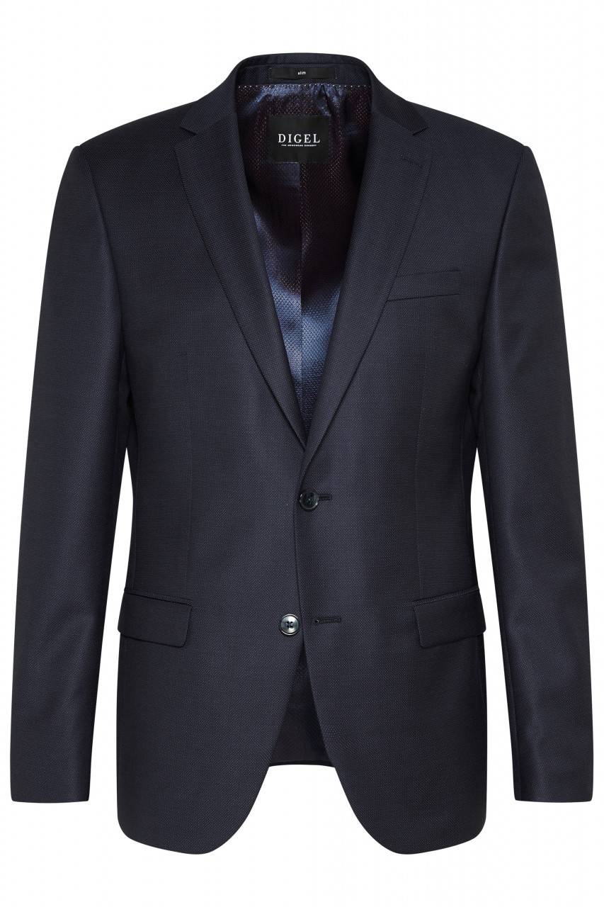 Digel Abito blu slim fit digel lana reda super 110'S Novità