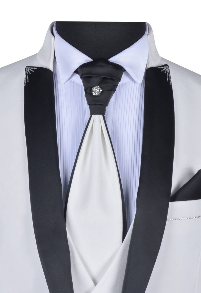 Baggi Abito da sposo baggi cerimonia ecru slim fit Presa