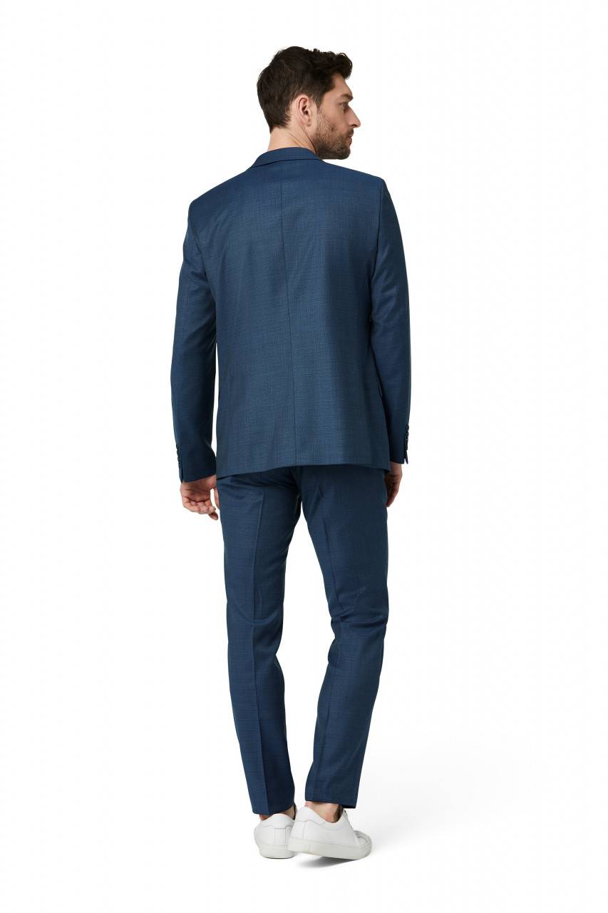 Digel Abito bluette slim fit digel lana stretch zignone Economico
