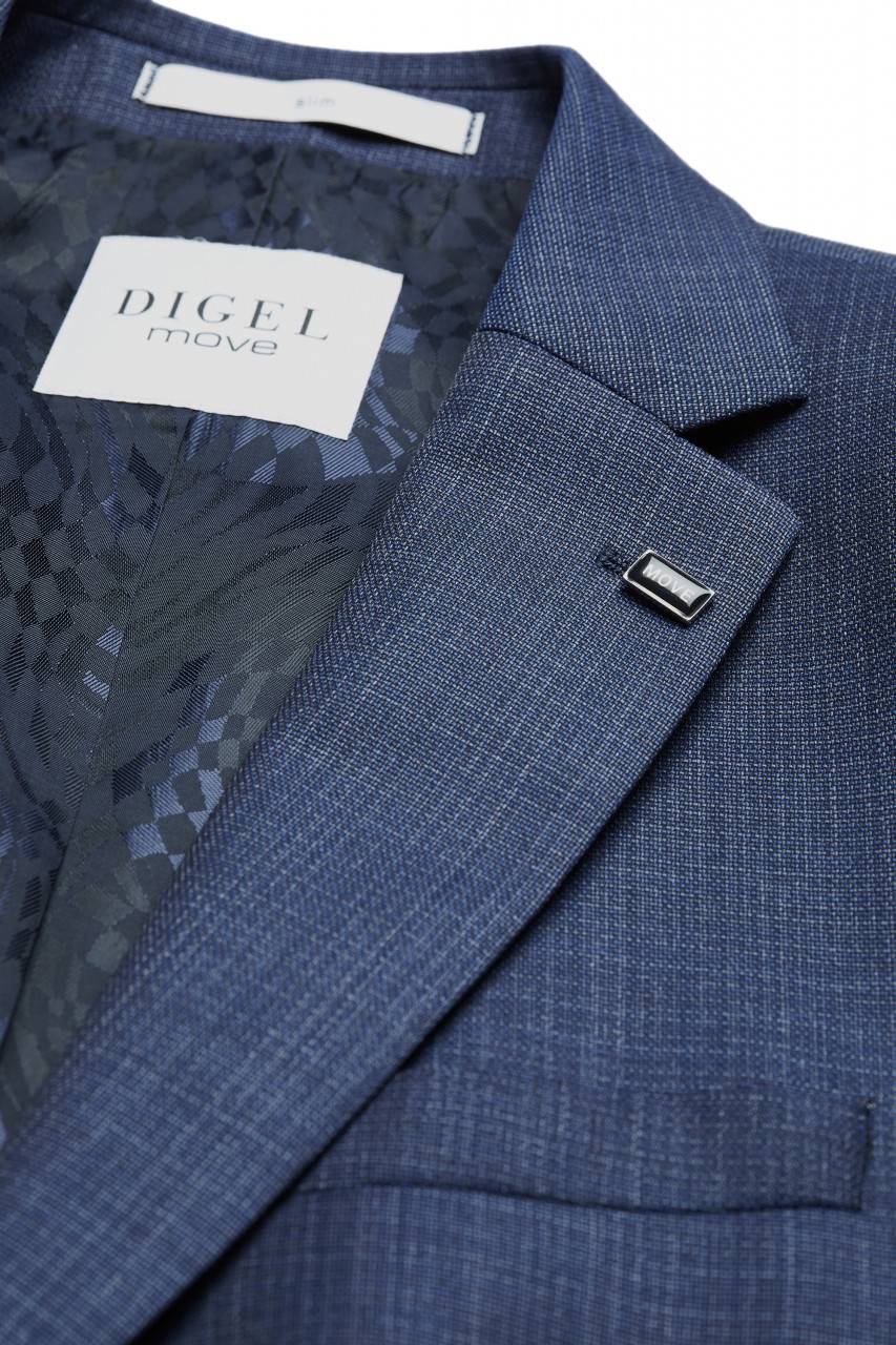 Digel Abito bluette slim fit digel lana stretch zignone Economico
