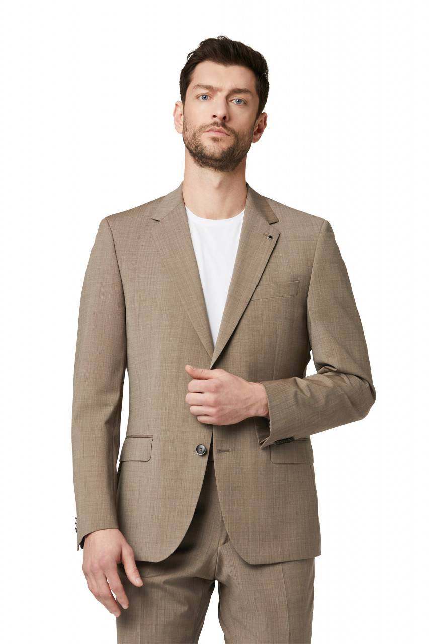 Digel Abito tabacco digel lana stretch marzotto drop quattro corto Outlet