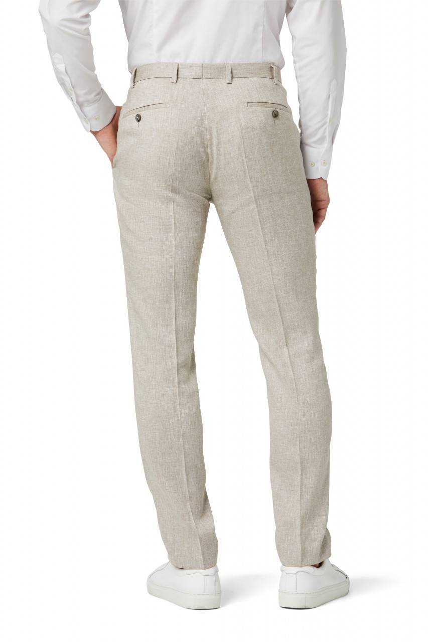 Digel Abito digel stile vintage slim fit beige in misto lino Hotsell