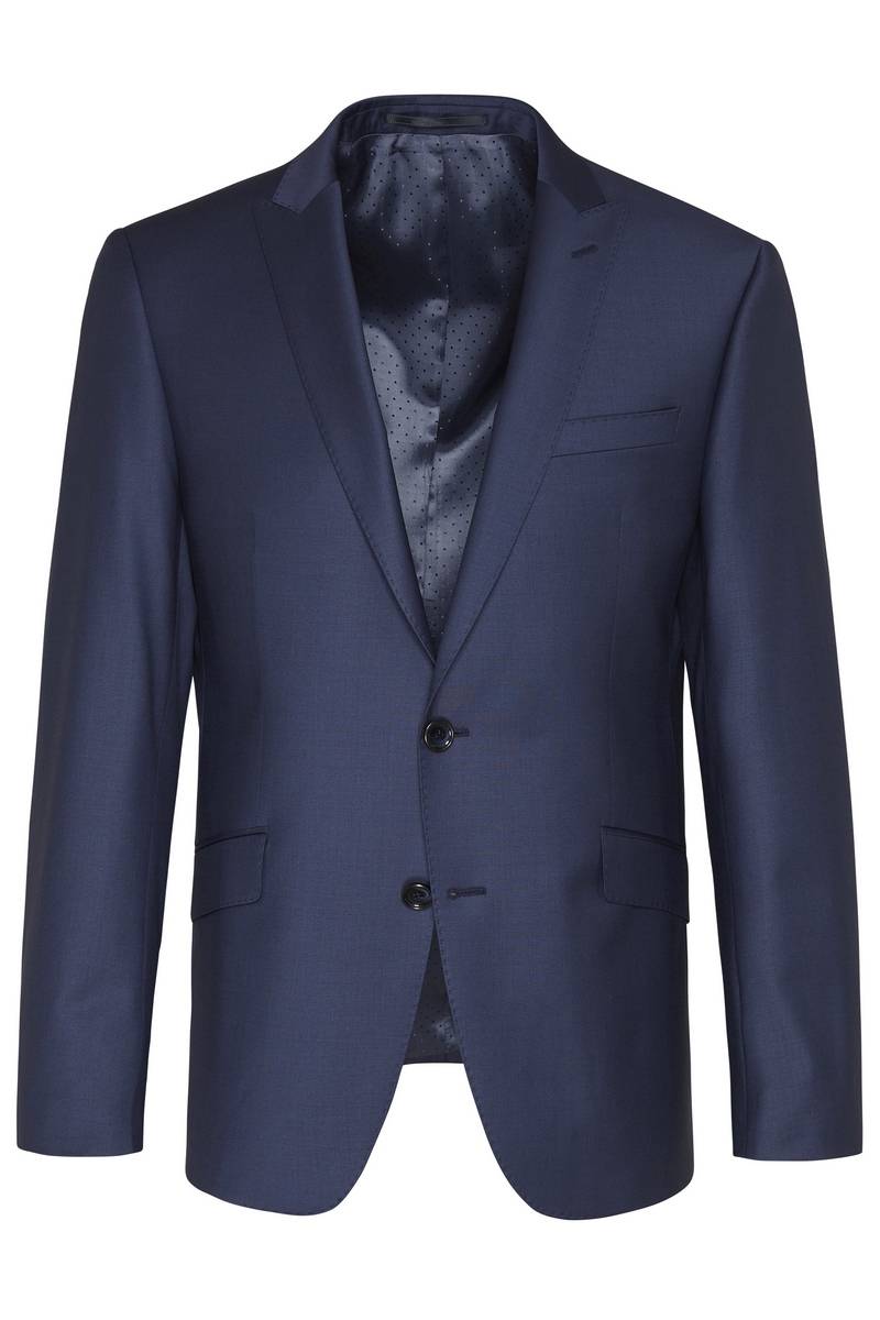 Digel Abito slim fit elegante digel blu marine con gilet Saldi Di Fabbrica