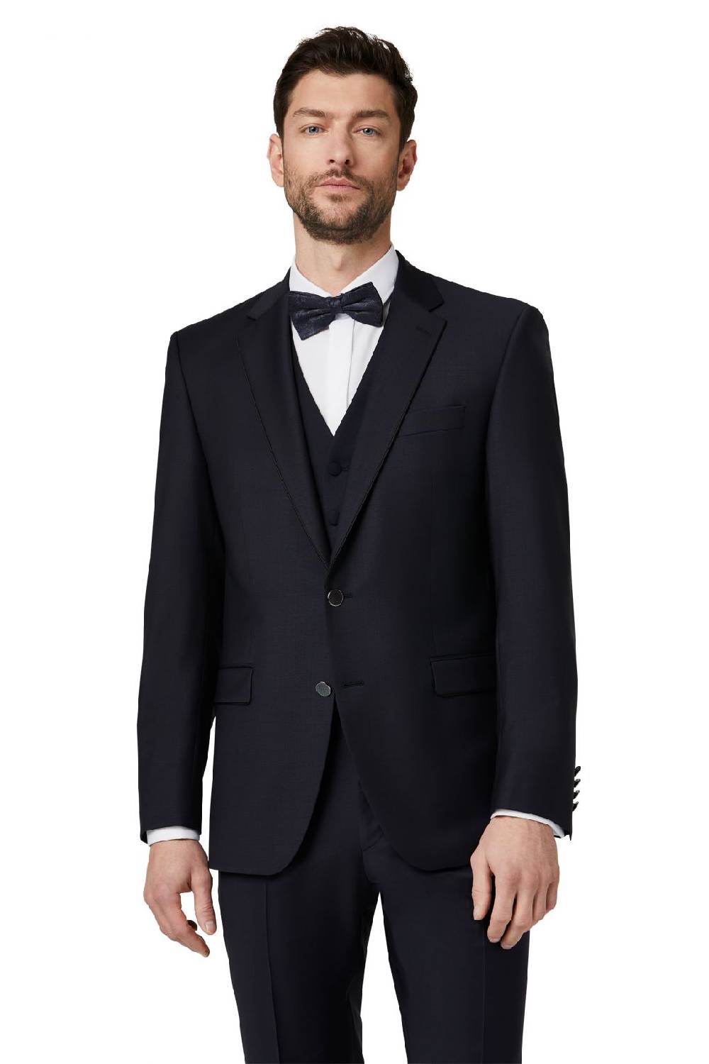 Digel Abito elegante digel blu scuro con panciotto drop sei modern fit Nuova