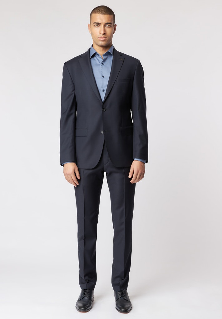 Roy Robson Abito blu scuro roy robson lana cerruti drop quattro corto Sconto di tempo limitato